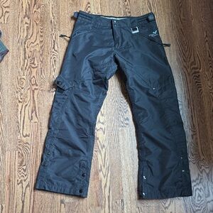 Womans Black Outdoor Pants